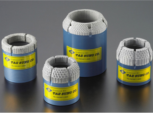 Mining Surface set diamond core bits